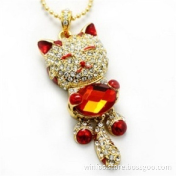 Crystal Customized Animal Shape USB